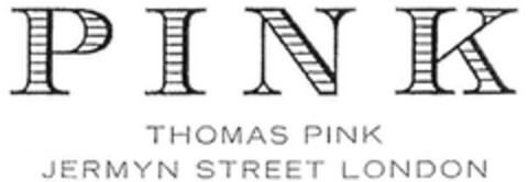 PINK THOMAS PINK JERMYN STREET LONDON Logo (EUIPO, 14.07.2004)