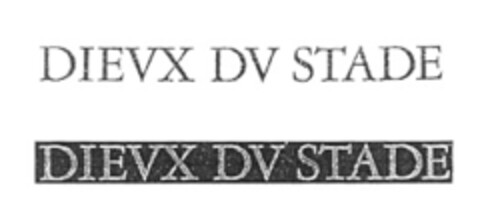 DIEVX DV STADE Logo (EUIPO, 10.08.2004)