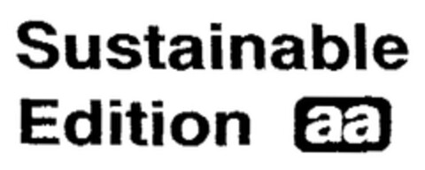 Sustainable Edition aa Logo (EUIPO, 08/12/2004)