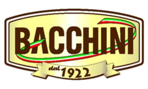 BACCHINI dal 1922 Logo (EUIPO, 07.04.2003)