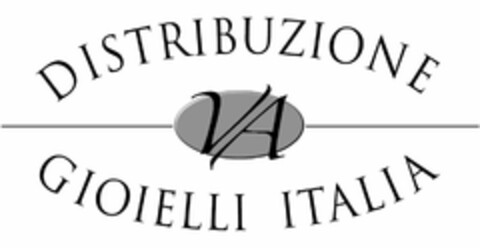 DISTRIBUZIONE VA GIOIELLI ITALIA Logo (EUIPO, 07.01.2008)