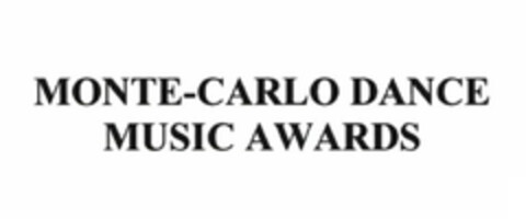 MONTE-CARLO DANCE MUSIC AWARDS Logo (EUIPO, 04.08.2008)