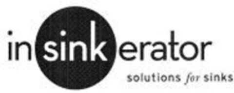 in sink erator solutions for sinks Logo (EUIPO, 12/24/2008)