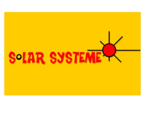 SOLAR SYSTEME Logo (EUIPO, 24.10.2009)