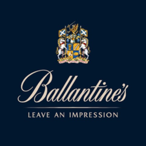 Ballantine's Leave an Impression Logo (EUIPO, 08/17/2011)