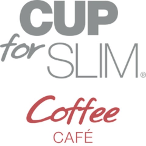 CUP FOR SLIM COFFEE CAFE Logo (EUIPO, 10/16/2014)