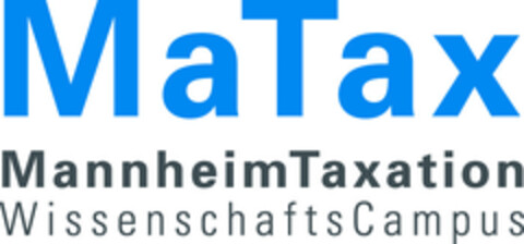 MaTax MannheimTaxation WissenschaftsCampus Logo (EUIPO, 07.01.2015)