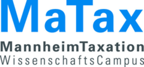 MaTax MannheimTaxation WissenschaftsCampus Logo (EUIPO, 01/07/2015)