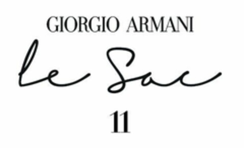 GIORGIO ARMANI LE SAC 11 Logo (EUIPO, 13.03.2015)