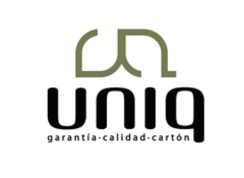 UNIQ garantía calidad cartón Logo (EUIPO, 29.07.2015)