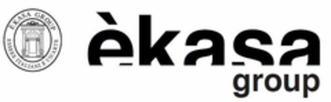 E'KASA GROUP ESSERE ITALIANI E' UN'ARTE èkasa group Logo (EUIPO, 10/10/2019)