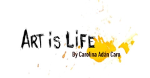 ART IS LIFE By Carolina Adán Caro Logo (EUIPO, 19.06.2020)