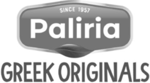 PALIRIA SINCE 1957 GREEK ORIGINALS Logo (EUIPO, 25.10.2021)