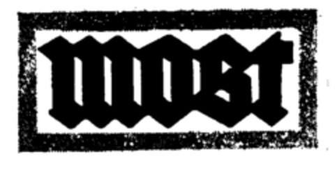 MOST Logo (EUIPO, 29.04.1996)