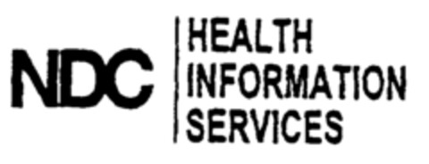 NDC HEALTH INFORMATION SERVICES Logo (EUIPO, 10/29/1998)
