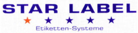 STAR LABEL Etiketten-Systeme Logo (EUIPO, 11/15/1999)