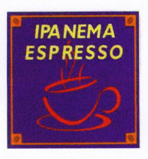 IPANEMA ESPRESSO Logo (EUIPO, 06/20/2001)