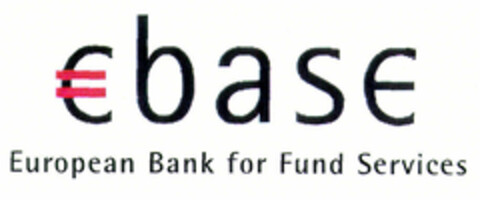 €base European Bank for Fund Services Logo (EUIPO, 09/21/2001)