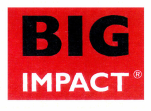 BIG IMPACT Logo (EUIPO, 29.10.2001)