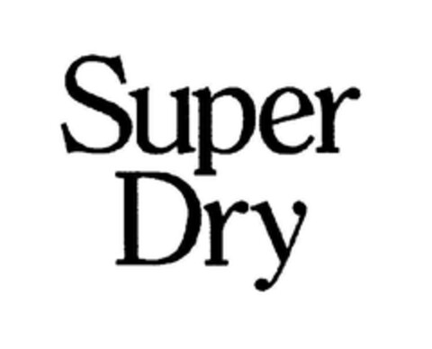 Super Dry Logo (EUIPO, 06.09.2007)