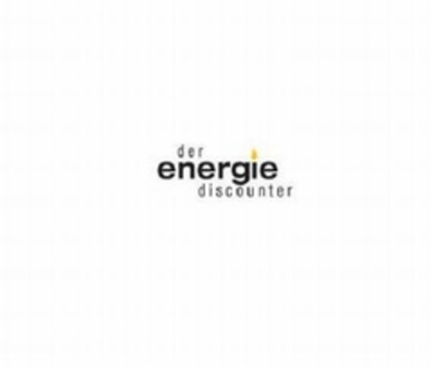 der energie discounter Logo (EUIPO, 10.01.2008)