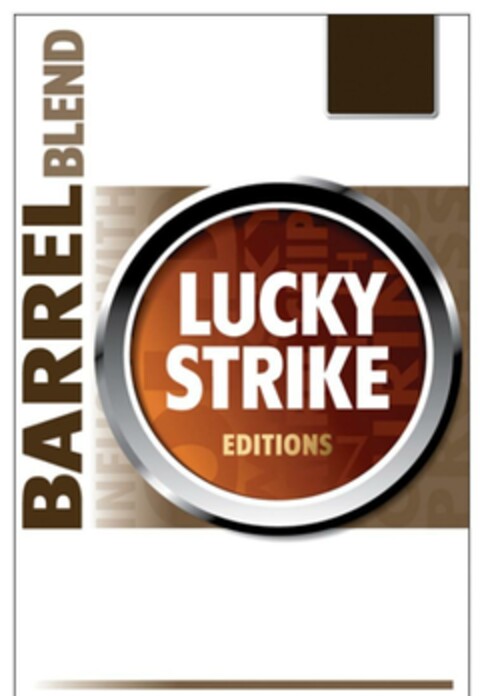 BARREL BLEND LUCKY STRIKE EDITIONS Logo (EUIPO, 10/07/2008)