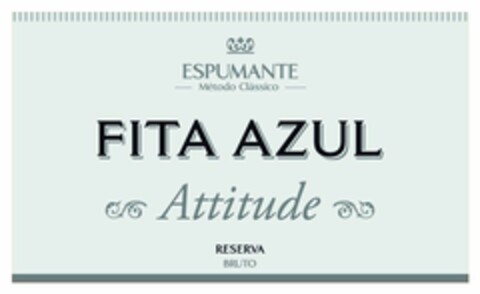 ESPUMANTE Método Clássico FITA AZUL Attitute RESERVA BRUTO Logo (EUIPO, 14.10.2008)
