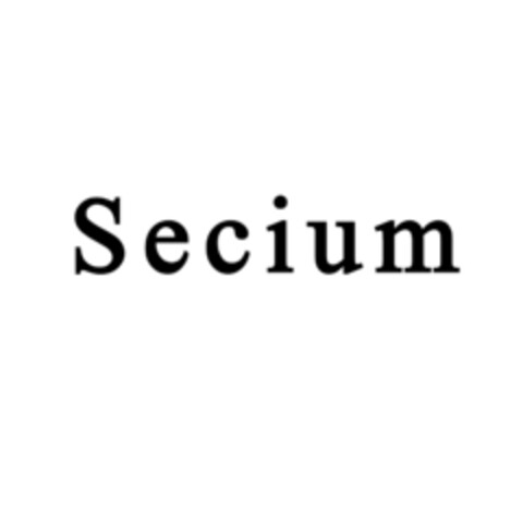 Secium Logo (EUIPO, 11.06.2010)