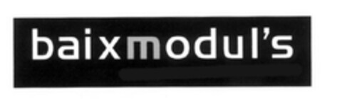 BAIXMODUL'S Logo (EUIPO, 04.08.2011)