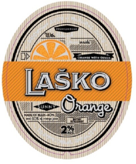 LAŠKO ORANGE Logo (EUIPO, 15.12.2011)