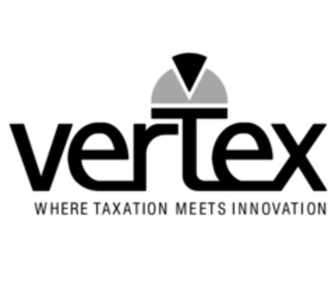 vertex WHERE TAXATION MEETS INNOVATION Logo (EUIPO, 12/16/2011)