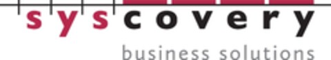 syscovery business solutions Logo (EUIPO, 15.06.2012)