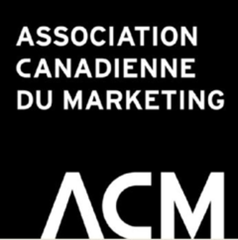 ASSOCIATION CANADIENNE DU MARKETING ACM Logo (EUIPO, 02/08/2013)