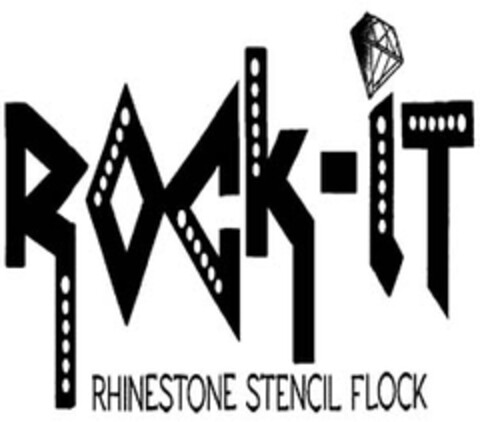ROCK-IT RHINESTONE STENCIL FLOCK Logo (EUIPO, 11.12.2013)