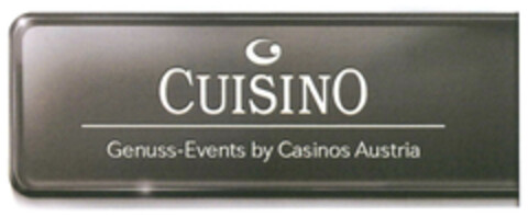 CUISINO Genuss-Events by Casinos Austria Logo (EUIPO, 03/10/2014)