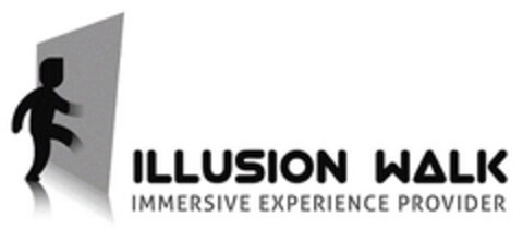 ILLUSION WALK IMMERSIVE EXPERIENCE PROVIDER Logo (EUIPO, 09/18/2014)