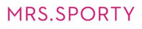 MRS. SPORTY Logo (EUIPO, 14.11.2014)
