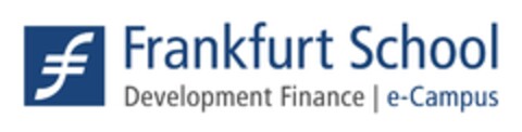Frankfurt School Development Finance e-Campus Logo (EUIPO, 18.11.2016)