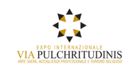 EXPO INTERNAZIONALE VIA PULCHRITUDINIS ARTE SACRA, ACCOGLIENZA PROFESSIONALE E TURISMO RELIGIOSO Logo (EUIPO, 28.07.2017)