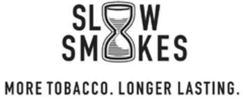 SLOW SMOKES  MORE TOBACCO. LONGER LASTING. Logo (EUIPO, 10/17/2017)