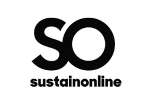 SO SUSTAINONLINE Logo (EUIPO, 10.04.2018)