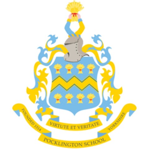 VIRTUTE ET VERITATE POCKLINGTON SCHOOL FOUNDED 1514 YORKSHIRE Logo (EUIPO, 16.05.2018)