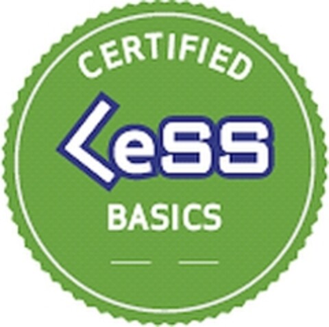 CERTIFIED LESS BASICS Logo (EUIPO, 29.11.2018)