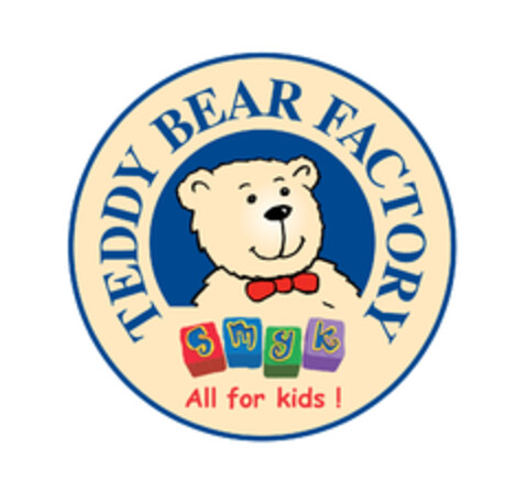 TEDDY BEAR FACTORY SMYK All for kids! Logo (EUIPO, 21.12.2018)