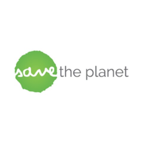 save the planet Logo (EUIPO, 18.04.2019)