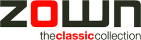 ZOWN THECLASSICCOLLECTION Logo (EUIPO, 06/14/2019)