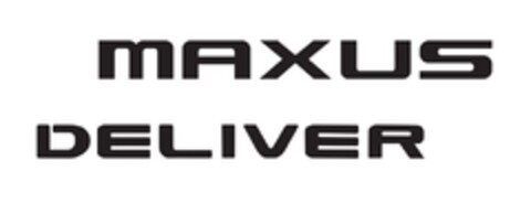 MAXUS DELIVER Logo (EUIPO, 13.02.2020)