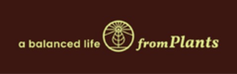 a balanced life from Plants Logo (EUIPO, 22.04.2021)