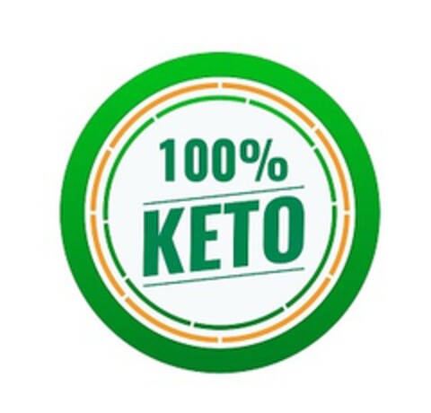 100% KETO Logo (EUIPO, 23.09.2021)