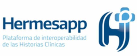 HERMESAPP PLATAFORMA DE INTEROPERABILIDAD DE LAS HISTORIAS CLINICAS Logo (EUIPO, 10.11.2021)